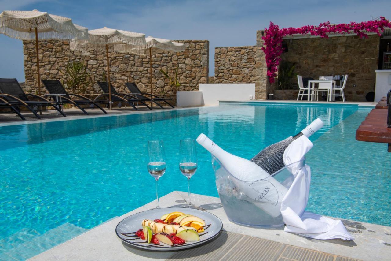 Bianco A Nero Mykonos Hotel Mykonos Town Exterior photo